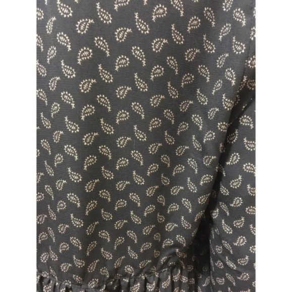Lumiere Medium Paisley Print Babydoll Top NWT - Picture 6 of 9